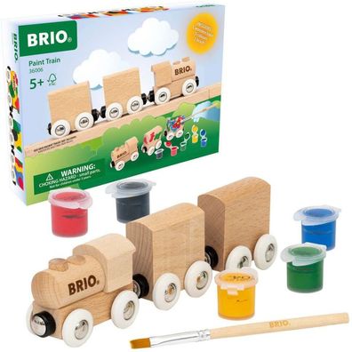 World Holzzug zum Anmalen - BRIO 63600600 - (Spielwaren / Spielfahrzeug)