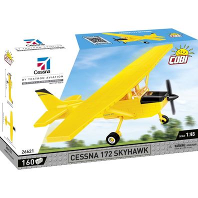 Cessna 172 Skyhawk (gelb) - COBI COBI-26621 - (Spielzeug / Konstruktionsspielzeug)