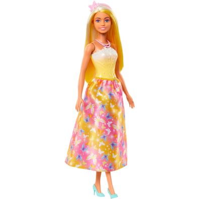 Barbie Dreamtopia royale Puppe (goldgelb) - Barbie HRR09 - (Spielzeug / Spielfigur)