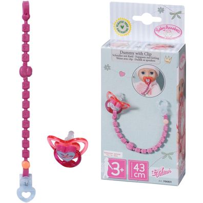 Baby Annabell® Schnuller mit Clip - ZAPF Creation 706831 - (Spielzeug / Spielfigur)