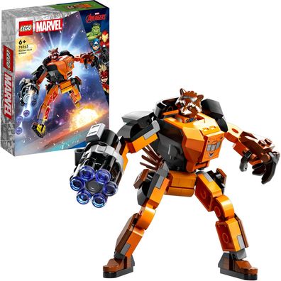 76243 Marvel Rocket Mech - LEGO 76243 - (Spielzeug / Konstrukt