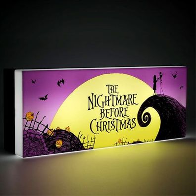 Nightmare Before Christmas Leuchte Logo 30 cm