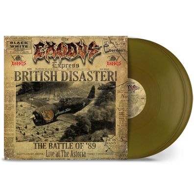 Exodus: British Disaster: The Battle Of '89 (Live At The Astoria) (Gold Vinyl)