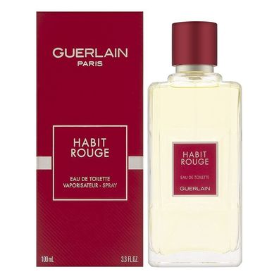 Guerlain Habit Rouge Eau De Toilette 100ml Neu