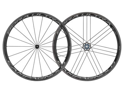 Campagnolo Laufradsatz "Bora Ultra 35" Renn, CA 9- Clincher, Dark