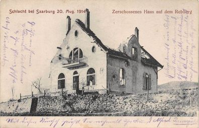 AK Schlacht bei Saarburg 1914