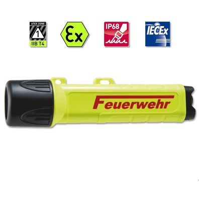 Helmlampe Parat Paralux PX1 LED, Aufdruck Feuerwehr, 120 Lumen, EX-Schutz