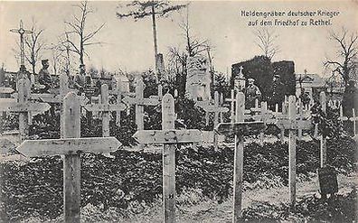 Heldengräber deutscher Krieger Friedhof Rethel Frankreich