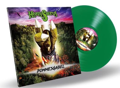 Heavysaurus: Pommesgabel (180g) (Dino-grünes Vinyl)