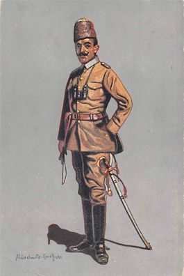 Türkischer Kavallerie Offizier Felduniform Lüschwitz Koreffski 1916