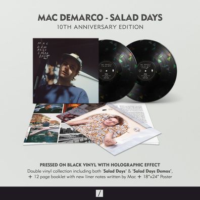 Mac DeMarco: Salad Days (10th Anniversary Edition) (Holographic Black Vinyl)