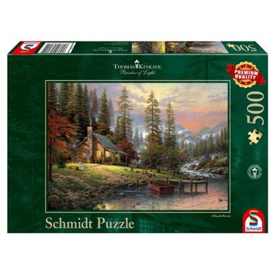 puzzle A Peaceful Retreat Karton 500 Teile