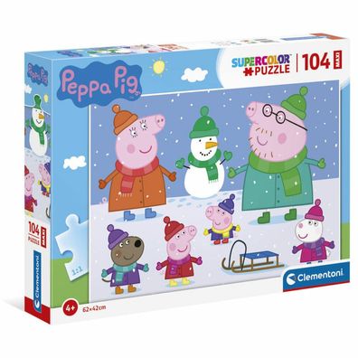 Peppa Pig Maxi-Puzzle 104teilig