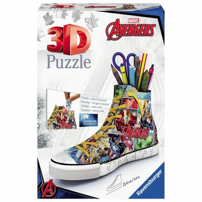 Marvel Avengers 3D Sneaker Puzzle Federmäppchen 108Stück