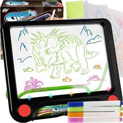 LCD Schreibtafel Tablet Leuchttafel Löschbarer für Kinder Schreibtafel Retoo