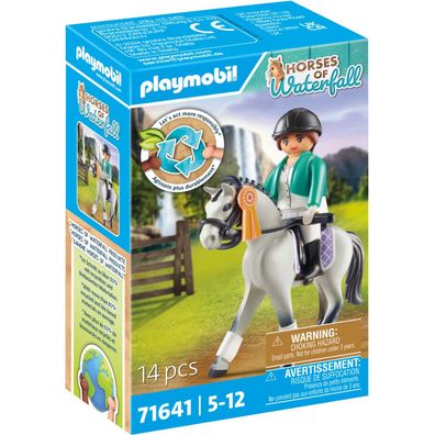 71641 Horses of Waterfall Turnierreiterin - Playmobil 71641