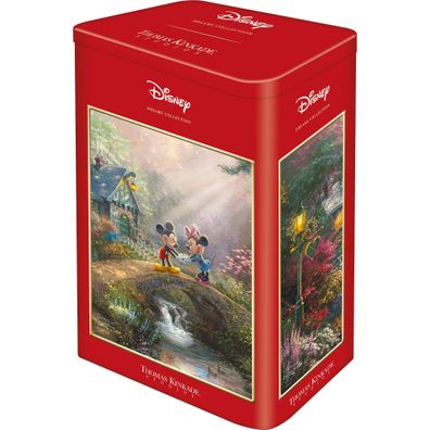 Thomas Kinkade Studios: Mickey & Minnie in der Nostalgie Metalldose (500 Teile)