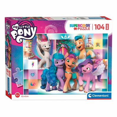 Clementoni Maxi Puzzle My Little Pony Lachend, 104Stück