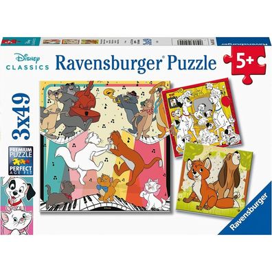 Disney-Puzzle, 3x49tlg