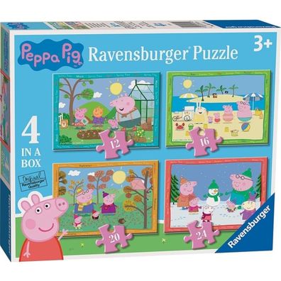 Peppa Pig Jahreszeiten-Puzzle, 4in1