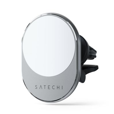 Satechi Magnetic Wireless Car Charger - space gray