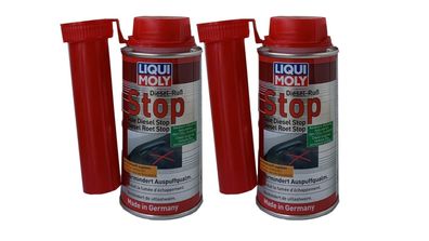 LIQUI MOLY 5180 DIESEL RUSS-STOP ZUSATZ Dieselzusatz 2x 150 ml