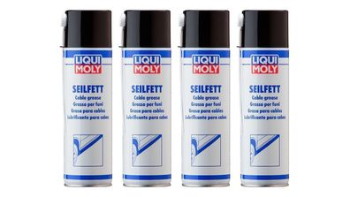 LIQUI MOLY 6135 Seilfett (Spray) 4x 500 ml