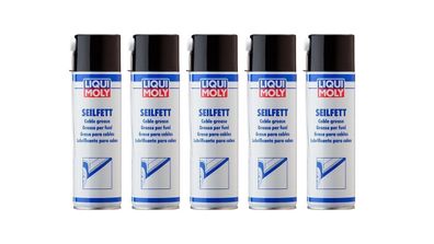 LIQUI MOLY 6135 Seilfett (Spray) 5x 500 ml