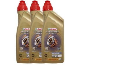 Castrol Transmax Manual Multivehicle 75W-90 3 x 1 L API GL-4