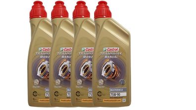 Castrol Transmax Manual Multivehicle 75W-90 4 x 1 L API GL-4