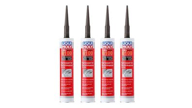 LIQUI MOLY 6146 Liquimate 8100 1K-PUR Karosseriedichtstoff schwarz 4x 300 ml