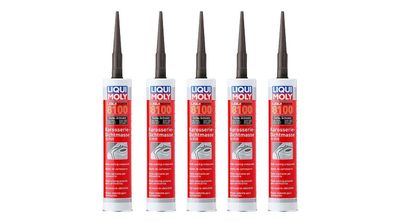 LIQUI MOLY 6146 Liquimate 8100 1K-PUR Karosseriedichtstoff schwarz 5x 300 ml