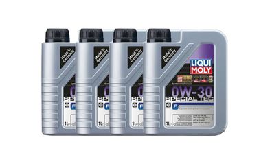 LIQUI MOLY 20722 Special Tec F 0W-30 4x1 Liter