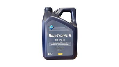 Aral Blue Tronic 10W-40 1x4 Liter MB 229.1 , Fiat 9.55535-D2