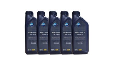 Aral Blue Tronic 10W-40 5x1 Liter MB 229.1 ? Fiat 9.55535-D2