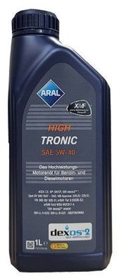 ARAL High Tronic 5W 40 1 Liter VW 505.01 MB 229.51 Motoröl