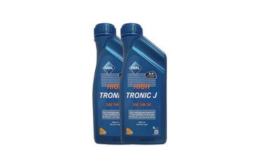 Aral High Tronic J 5W-30 2 x 1 Liter ACEA C2 , PSA B71 229 Motor?l