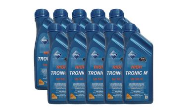 Aral High Tronic M 5W-40 10 x 1 Liter . MB 229.5, RN 700/710, VW 50200/ 50500 BMW