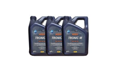 Aral High Tronic M 5W-40 3x4 Liter Kanne . MB 229.5, VW 50200/ 50500 BMW