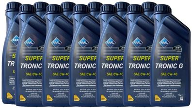 Aral Super Tronic G 0W-40 12x1 Liter