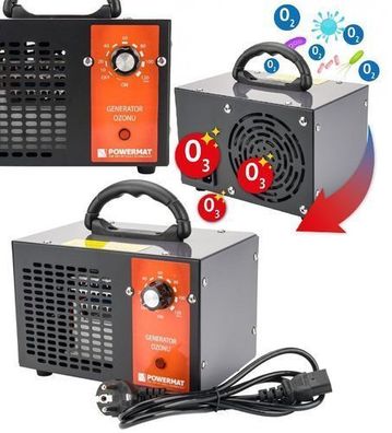 Ozongenerator Ozonisator 36g/h Luftreiniger Auto Ozonmaschine Ozongerät mit Timer