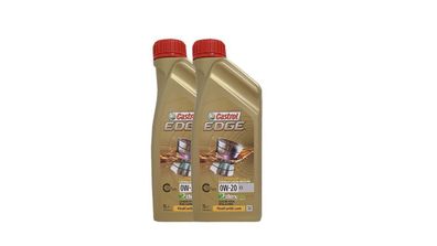 Castrol Edge 0W-20 C5 Dexos 1, Fiat 955535-Cr1, Jaguar 03.5006 2x1 Liter