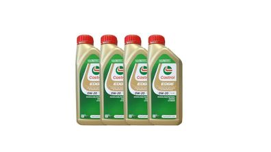 Castrol EDGE 0W-20 LL IV , VW 508 00/ 509 00, Porsche C20 4x1Liter