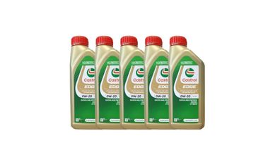 Castrol EDGE 0W-20 LL IV , VW 508 00/ 509 00, Porsche C20 5x1Liter