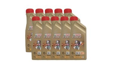 Castrol EDGE 0W-20 LL IV, VW 508 00/ 509 00, Porsche C20 10x1Liter