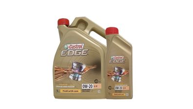 Castrol EDGE 0W-20 LL IV, VW 508 00/ 509 00, Porsche C20, FORD 5 + 1 Liter