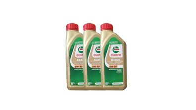 Castrol Edge 0W-30 3x1 Liter MB-Freigabe 229.31/ 229.51, GM dexos2