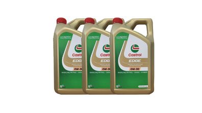 Castrol Edge 0W-30 3x5 Liter MB-Freigabe 229.31/ 229.51, GM dexos2