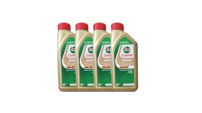 Castrol Edge 0W-30 4x1 Liter MB-Freigabe 229.31/ 229.51, GM dexos2