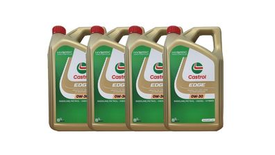 Castrol Edge 0W-30 4x5 Liter MB-Freigabe 229.31/ 229.51, GM dexos2